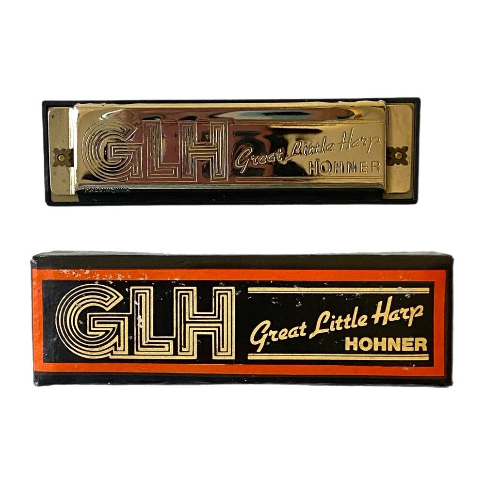 Vintage GLH: Great Little Harp Hohner Harmonica in Original Box